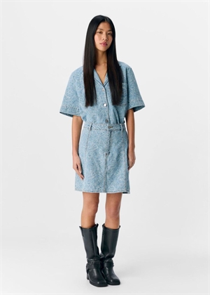 Mirwa mw short denim skirt Light Blue Denim Object 